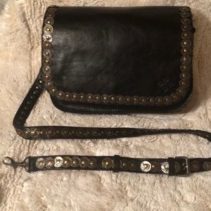 Patricia Nash Vitella coin studded Crossbody purse